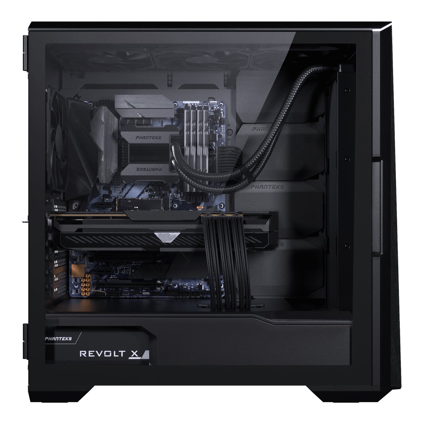 Phanteks Eclipse G500A Performance Mid Tower Case, Black (PH-EC500GA_BBK01)