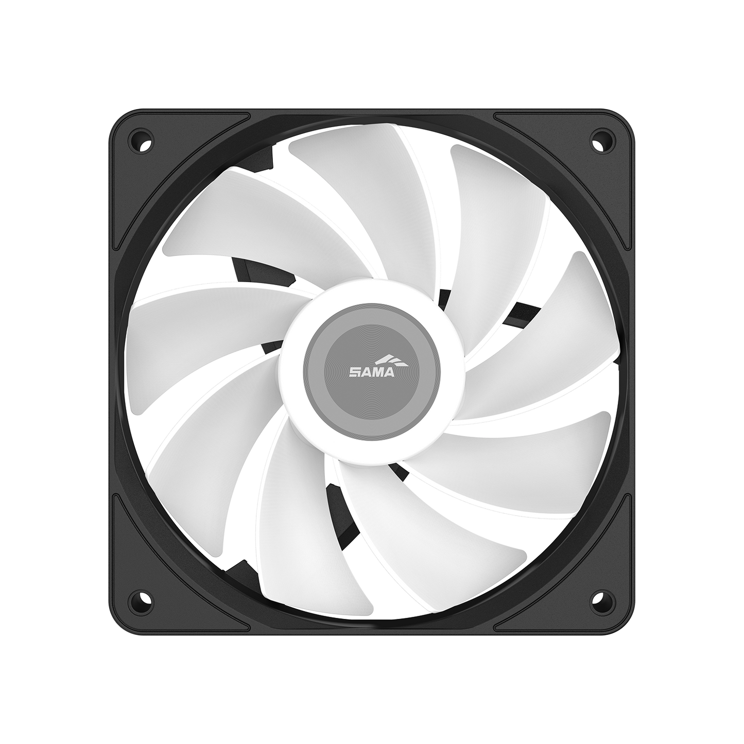 Sama FZ12R A-RGB Reverse 120mm PWM Fan - Black