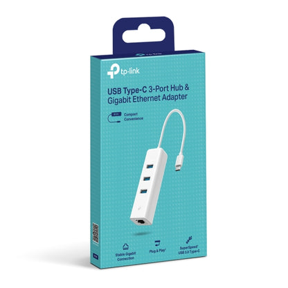 Tp-Link UE330C I USB Type-C 3-Port Hub & Gigabit Ethernet Adapter