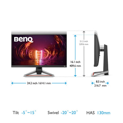 BENQ MOBIUZ 1ms IPS 144Hz Gaming Monitor (EX2710)