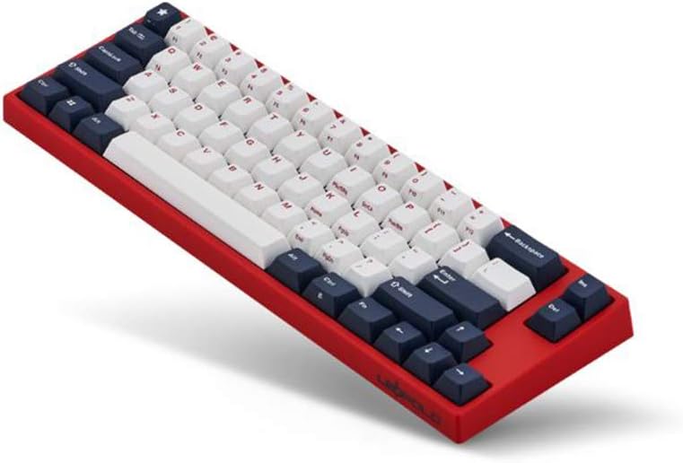 Leopold FC660M White/Blue Red case PD/ Cherry Brown SW