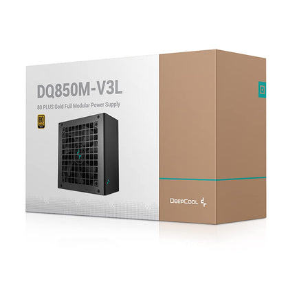 Deepcool DQ850M-V3L, 850 Watt, 80 Plus Gold Fully Modular Power Supply/PSU for Gaming (PC-R-DQ850M-FB0B-US)