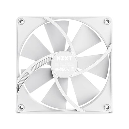 PinkleHub | NZXT F140P - 140mm Static Pressure Fans - Single (White)