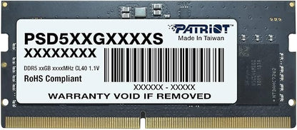 Patriot Signature Line DDR5 16GB 5600MHz SODIMM 8gb/16gb/32gb