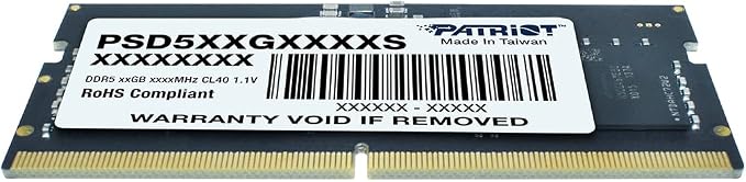Patriot Signature Line DDR5 16GB 5600MHz SODIMM 8gb/16gb/32gb