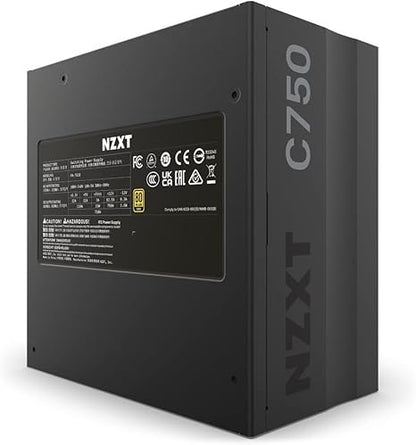 PinkleHub | NZXT C750 Gold - 750W 80 Plus Gold | Full -Modular ATX PSU