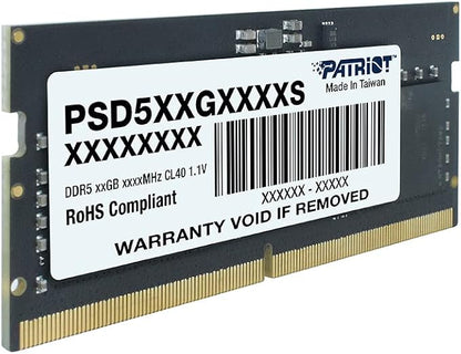 Patriot Signature Line DDR5 16GB 5600MHz SODIMM 8gb/16gb/32gb