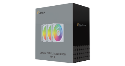 OCYPUS GAMMA F12 ELITE BLACK/WHITE ARGB 3 IN 1