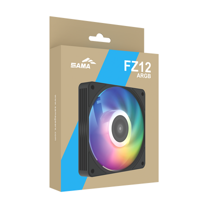 Sama FZ12 A-RGB 120mm PWM Fan - Black