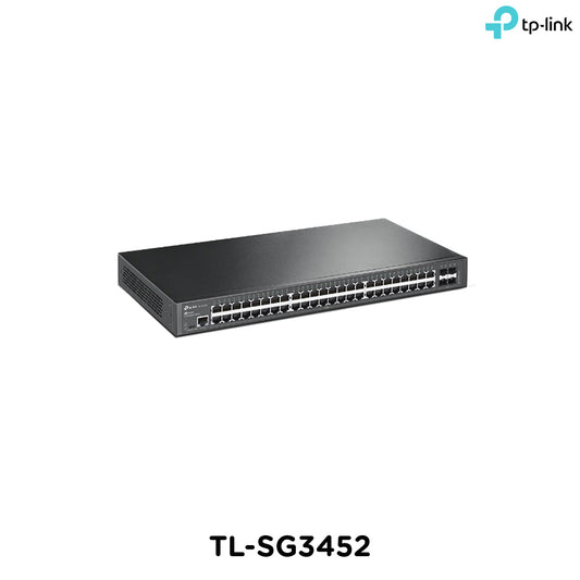 Tp-Link TL-SG3452 I JetStream 48-Port Gigabit L2 Managed Switch with 4 SFP Slots