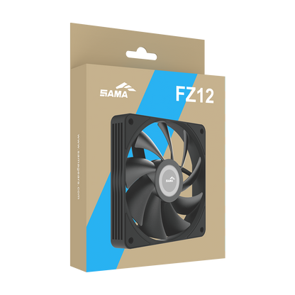 Sama FZ12 120mm PWM Fan - Black