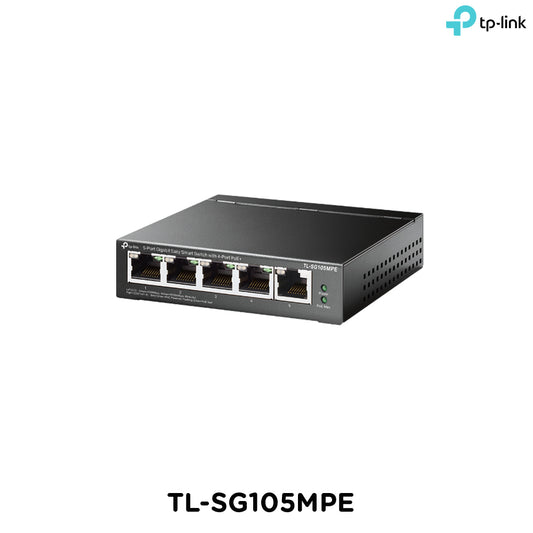 Tp-Link TL-SG105MPE I 5-Port Gigabit Easy Smart Switch with 4-Port PoE+