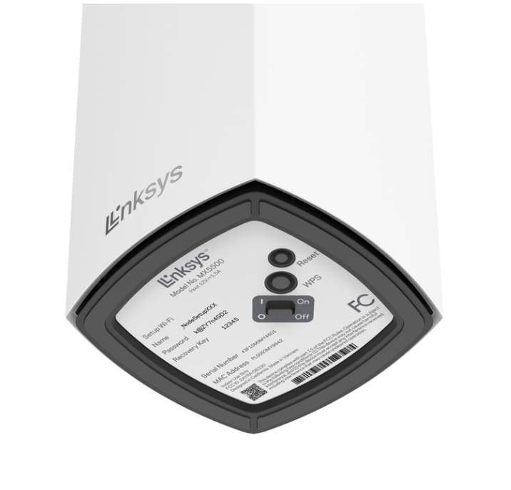 Linksys Atlas Pro 6 (MX5503-AH) Dual-Band AX5400 Mesh WiFi 6 System 3-Pack, 6 Router Home WiFi Mesh System, 8,100 Sq. ft Coverage, 90+ Devices