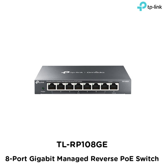 Tp-Link TL-RP108GE I 8-Port Gigabit Managed Reverse PoE Switch