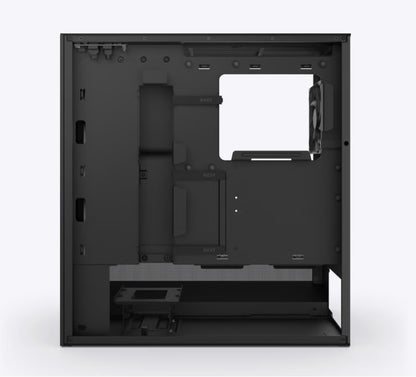 NZXT H5 Flow RGB Black Compact ATX Mid-Tower Airflow Case with RGB Fans (2024 Edition)