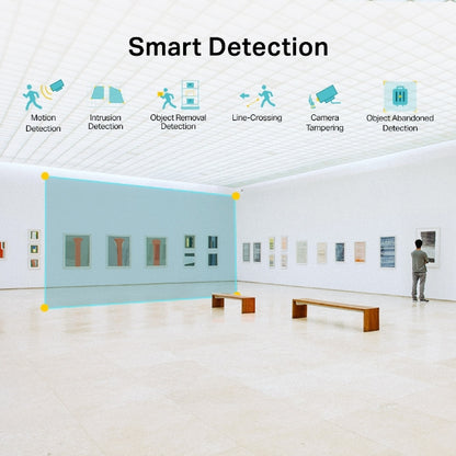 Tp-Link VIGI C240(2.8/4mm) I VIGI 4MP Full-Color Dome Network Camera