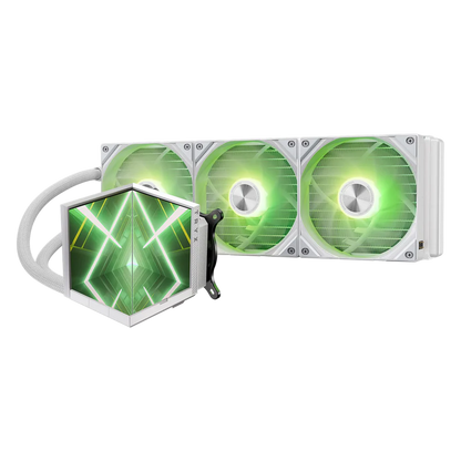TRYX STAGE 360 4.0'' Dual-Screen AIO Cooler