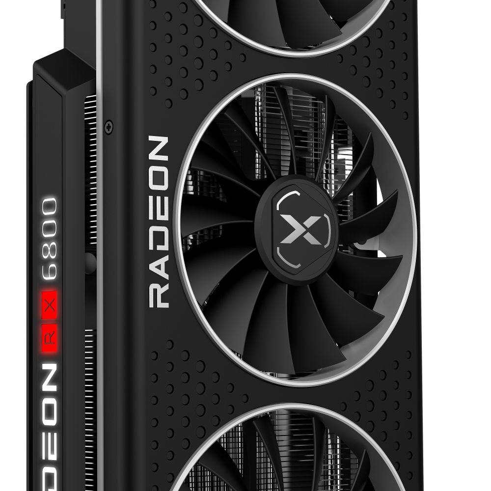 XFX Speedster MERC 319 AMD Radeon™ RX 6800 BLACK Gaming Graphics Card with 16GB GDDR6, AMD RDNA™ 2