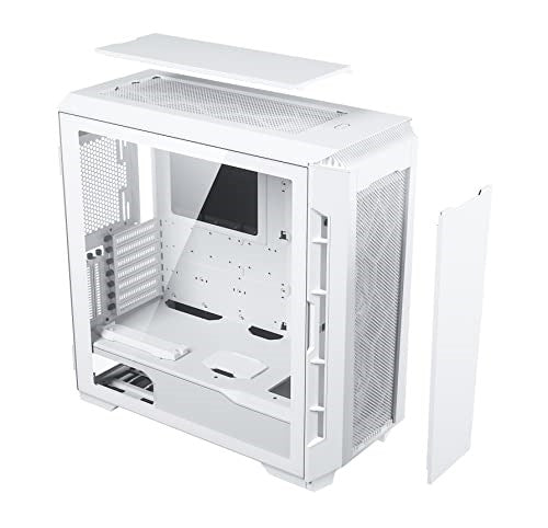 Phanteks I Eclipse P600S ATX Tempered Glass Fabric filter PWM hub, Matte White (PH-EC600PSTG_DMW01)