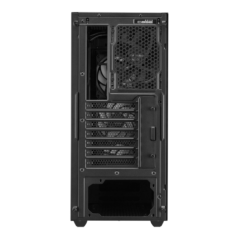 ASUS TUF Gaming GT301 ATX mid-tower compact case with tempered glass side panel, honeycomb front panel, 120mm AURA Addressable RGB fan, headphone hanger and 360mm radiator support