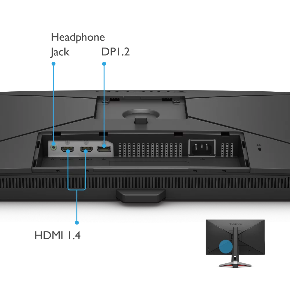 BENQ MOBIUZ 1ms IPS 144Hz Gaming Monitor (EX2710)