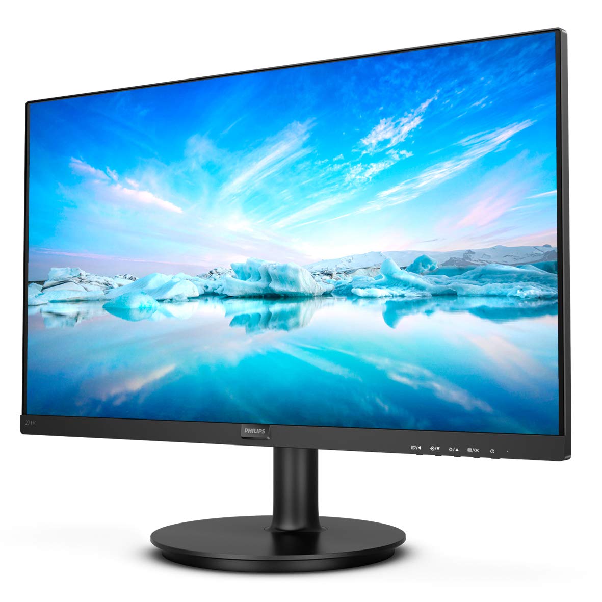 Philips 271V8 27" Full HD V Line wide-view LCD Monitor with IPS Panel, Anti-glare, Flicker-free, LowBlue Mode, and Adaptive Sync