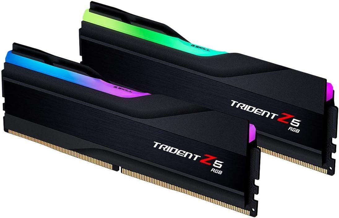 G.skill Trident Z5 RGB 32GB (2x16GB) DDR5-5200 CL36-36-36-83 1.20V  Intel XMP (F5-5200J3636C16GX2-TZ5RK)