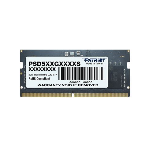 Patriot Memory Signature Line - 8GB DDR5 5600Mhz CL46 SODIMM