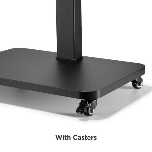 BRATECK TV Cart with Single Shelf