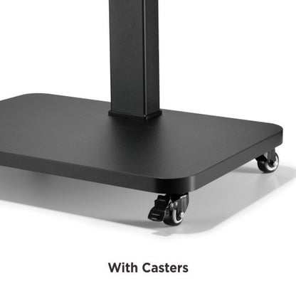 BRATECK TV Cart with Single Shelf