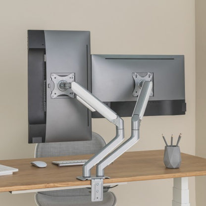 Brateck Dual Monitor Economical Spring-Assisted Monitor Arm