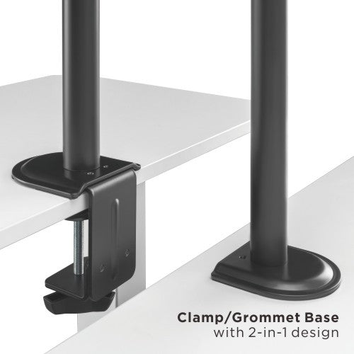 Brateck Single-Monitor Steel Articulating Monitor Mount