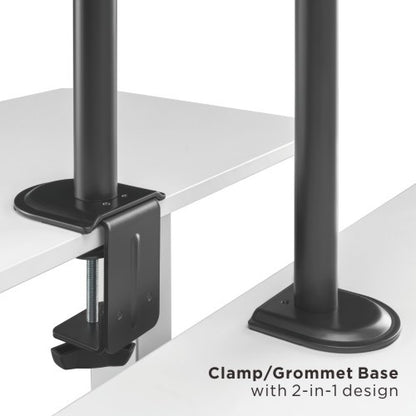 Brateck Single-Monitor Steel Articulating Monitor Mount