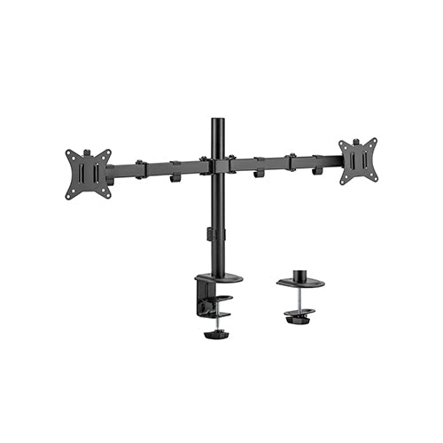Brateck Dual-Monitor Steel Articulating Monitor Mount