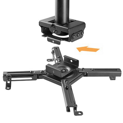 Heavy-Duty Projector Ceiling Mount (For Pitched or Flat Ceiling)