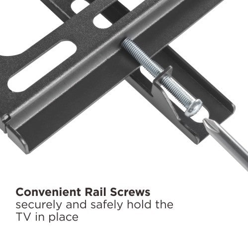 BRATECK Super Economy Low-Profile Fixed TV Wall Mount