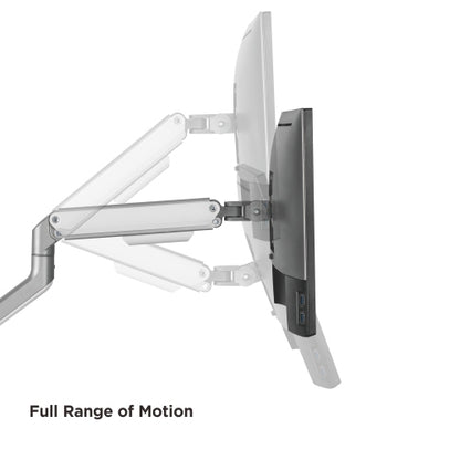 Brateck Dual Monitor Economical Spring-Assisted Monitor Arm