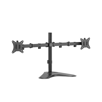 BRATECK Dual-Monitor Steel Articulating Monitor Stand