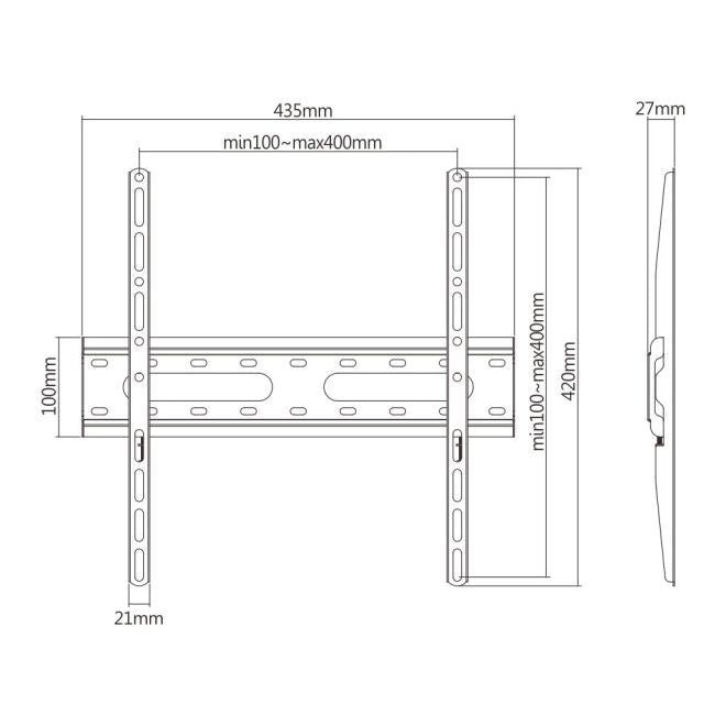 Super Economy Fixed TV Wall Mount