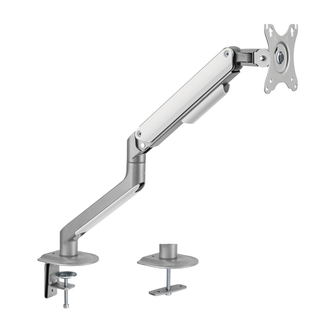 BRATECK Single Monitor Economical Spring-Assisted Monitor Arm