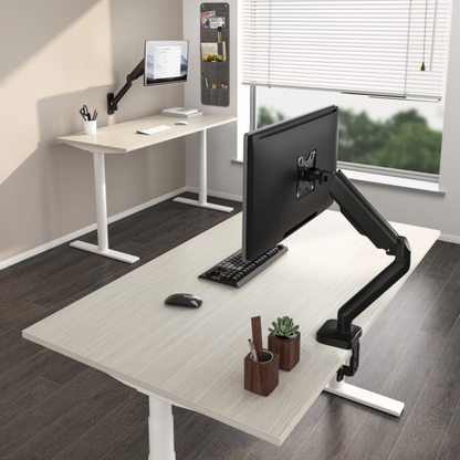 BRATECK Cost-Effective Mechanical Spring Monitor Arm