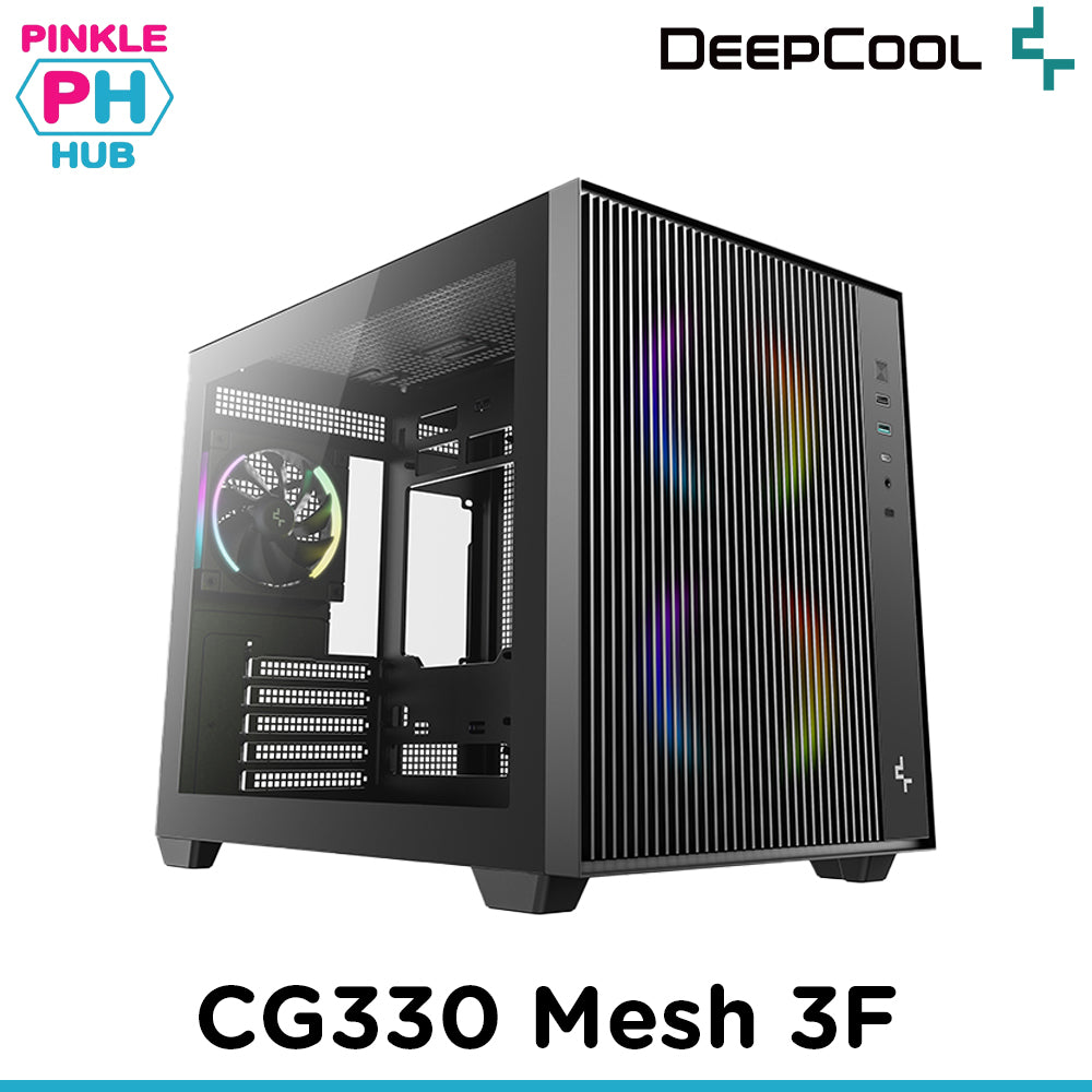 Deepcool CG330 MESH 3F HIGH-AIRFLOW MICRO-ATX CASE