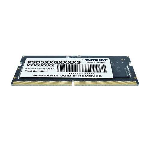 Patriot Memory Signature Line - 8GB DDR5 5600Mhz CL46 SODIMM