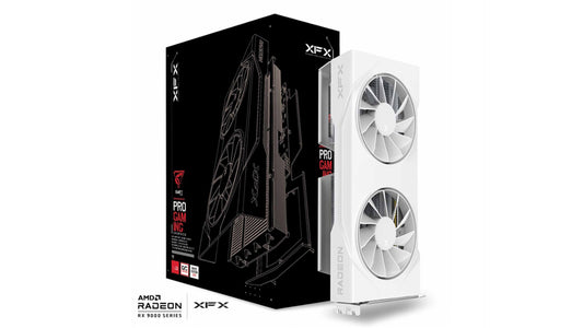 XFX Swift AMD Radeon RX 9060 XT OC White Gaming Edition 16GB