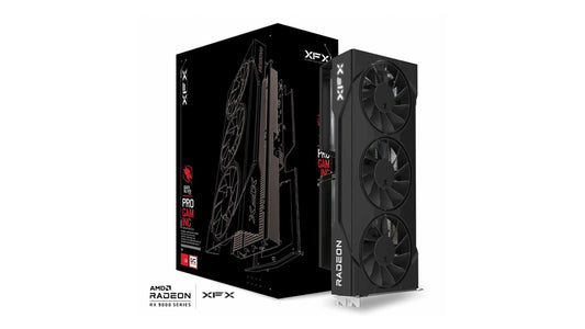XFX Swift AMD Radeon RX 9060 XT OC BLACK Triple Fan Gaming Edition 16GB