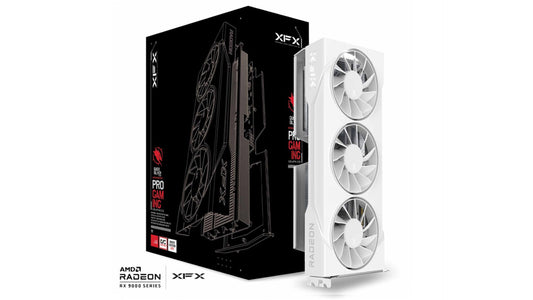 XFX Swift AMD Radeon RX 9060 XT OC White Triple Fan Gaming Edition 16GB