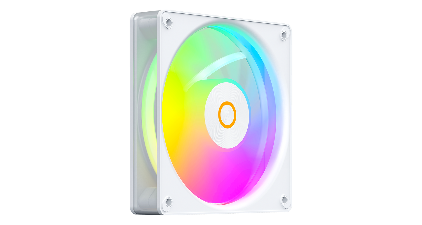 OCYPUS GAMMA F12 ELITE WHITE/ BLACK ARGB FAN