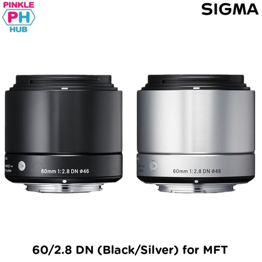 SIGMA 60/2.8 DN (Black/Silver) for MFT