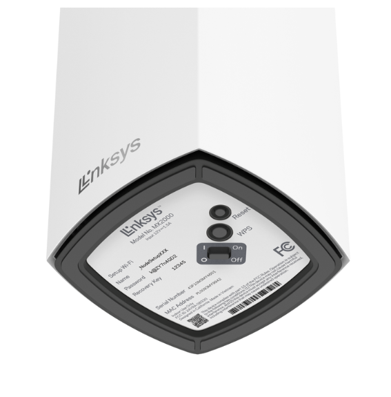 Linksys Atlas 6 (MX2003-AH) Dual-Band AX3000 Whole Home Mesh WiFi 6 System (3 Pack) Ultra-Fast WiFi 6, Intelligent Mesh, 6000 sq. ft., 75+ devices