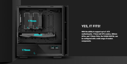 Deepcool CH560 DIGITAL Mid-Tower Case